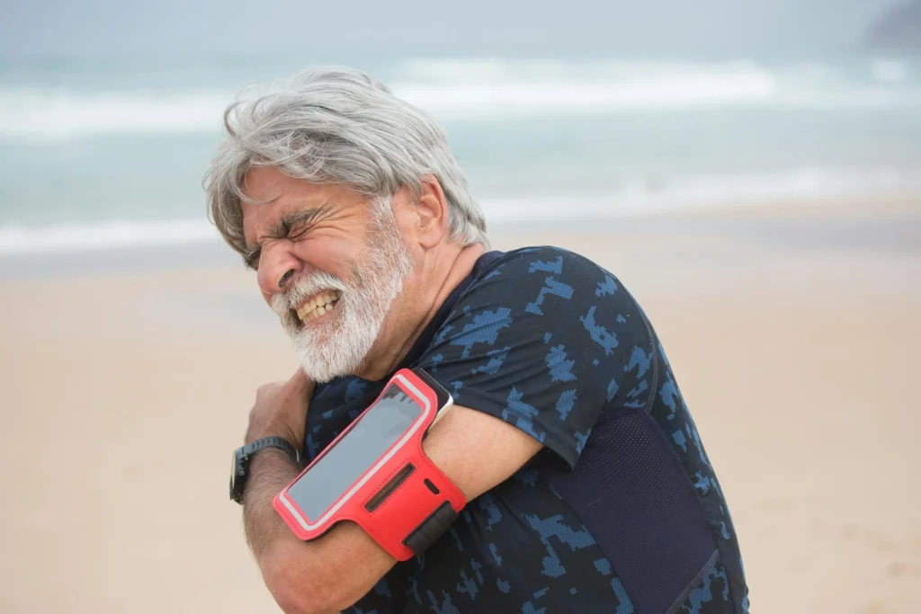shoulder pain movement restriction