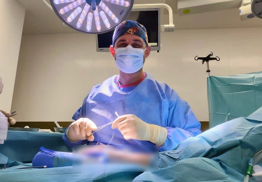 dr. azmy making a surgery
