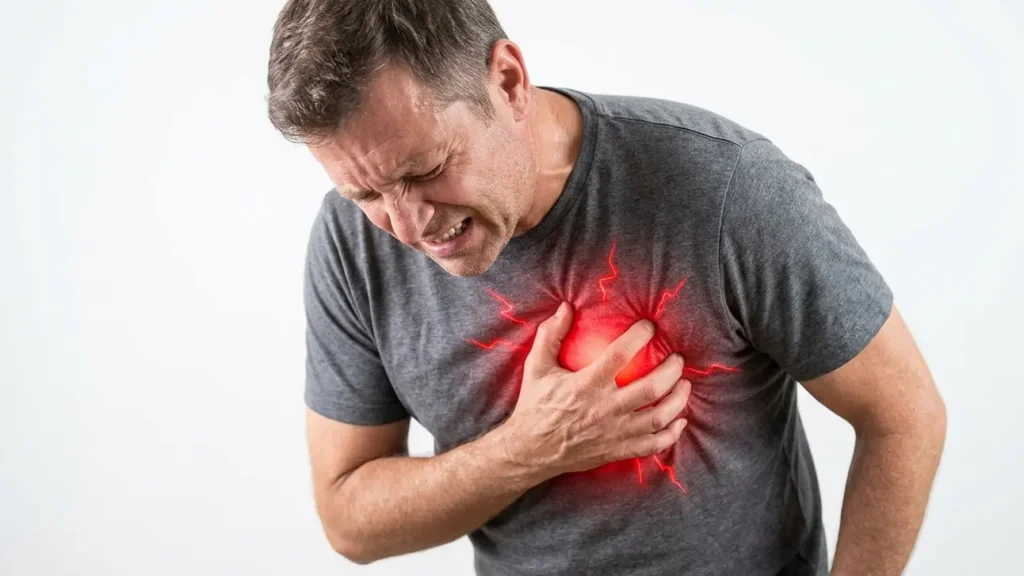 arm pain and heart attack