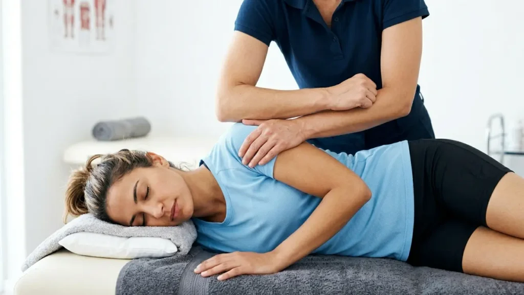 treatment options for shoulder pain from sleeping