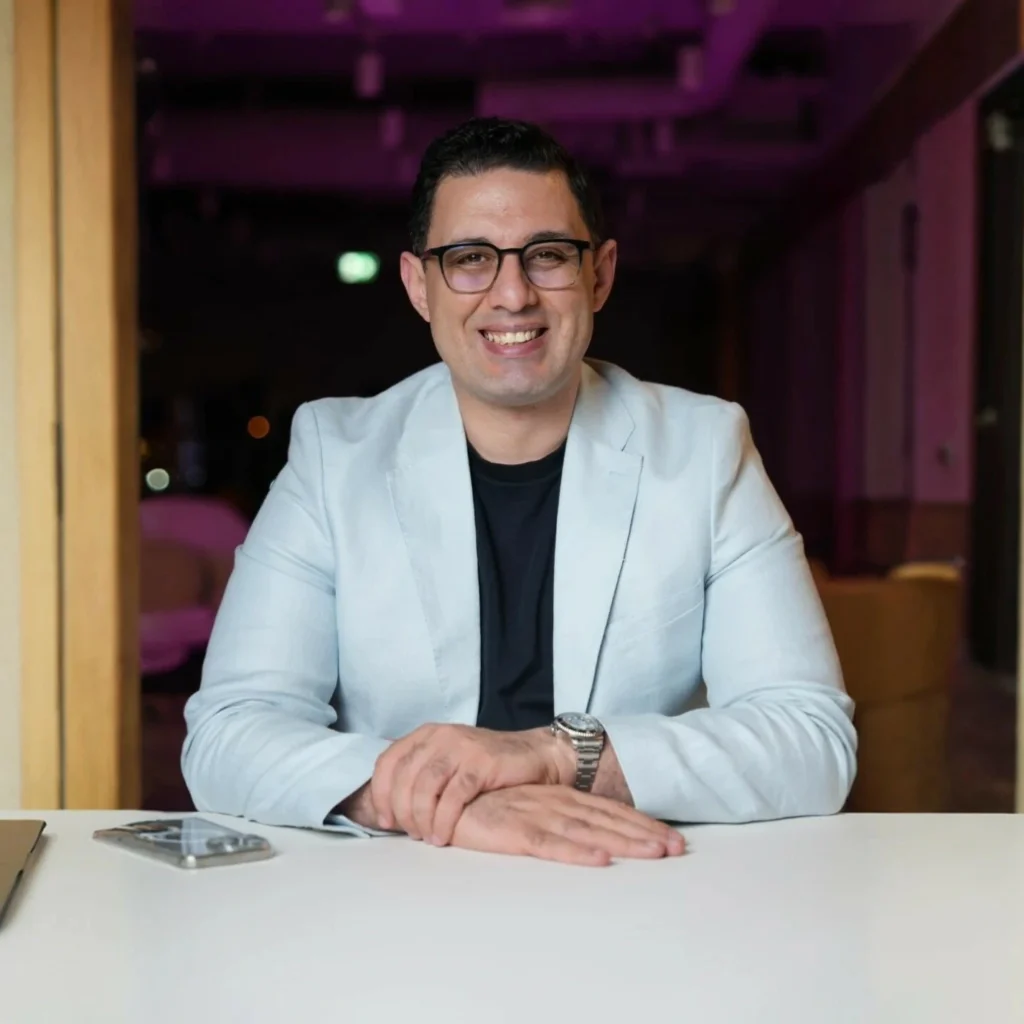 Professional portrait of orthopedic surgeon Dr. Ahmed Azmy.