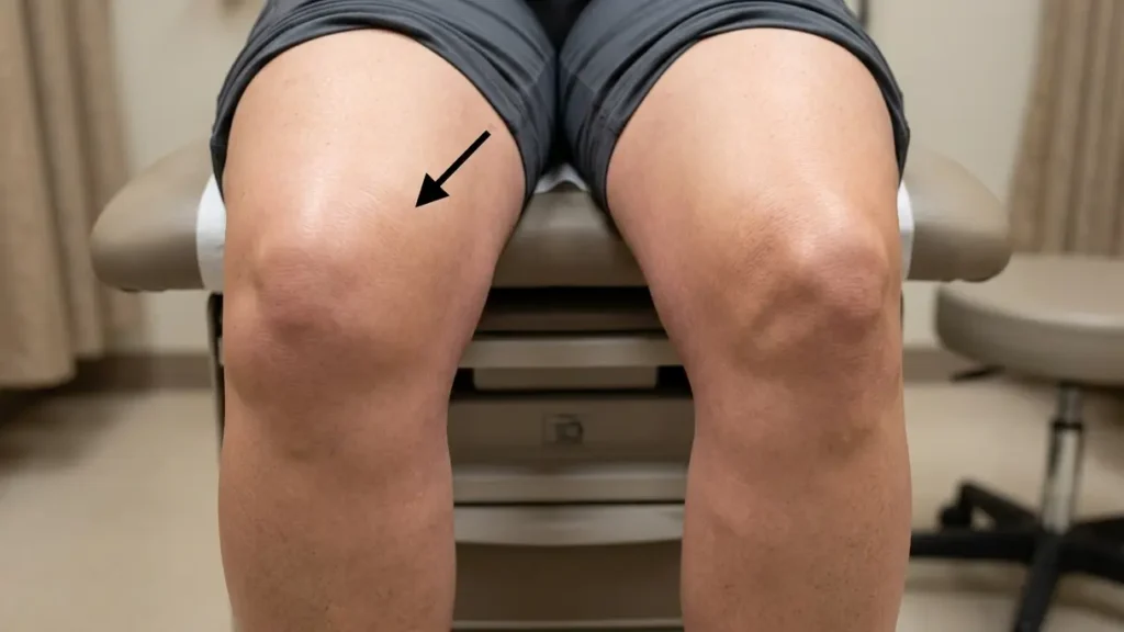 knee swelling