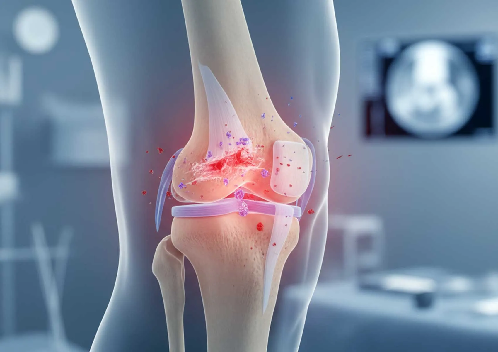 Ligament injury medical visual 1