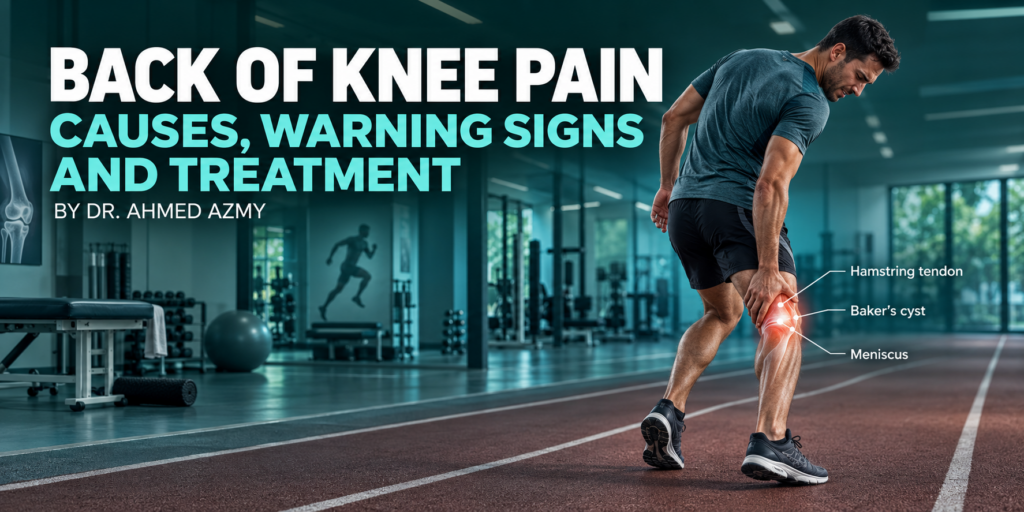 Back of Knee Pain Causes Warning Signs and Treatment