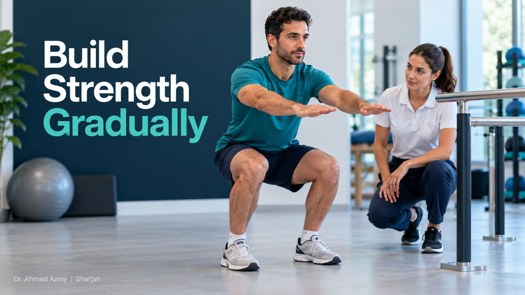 Patellar Tendonitis: Symptoms, Treatment and Return to Sport Build Strength Gradually